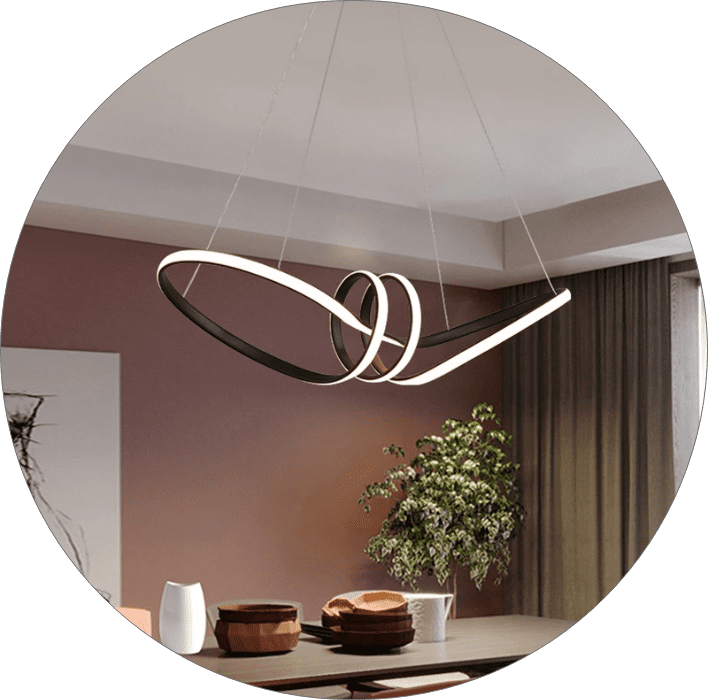 لوستر مدرن سقفی طرح پروانه ای کد00263