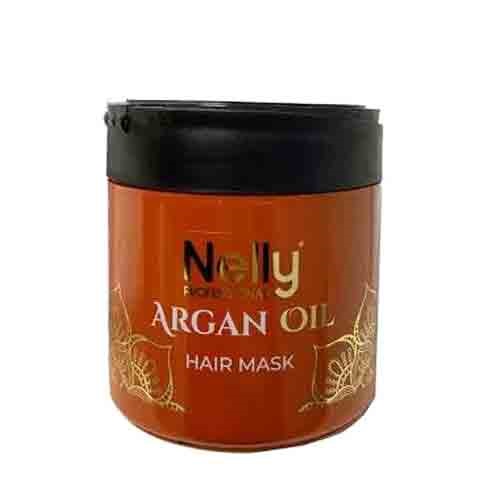ماسک مو ترمیم کننده و آبرسان آرگان نلی پروفشنال NELLY