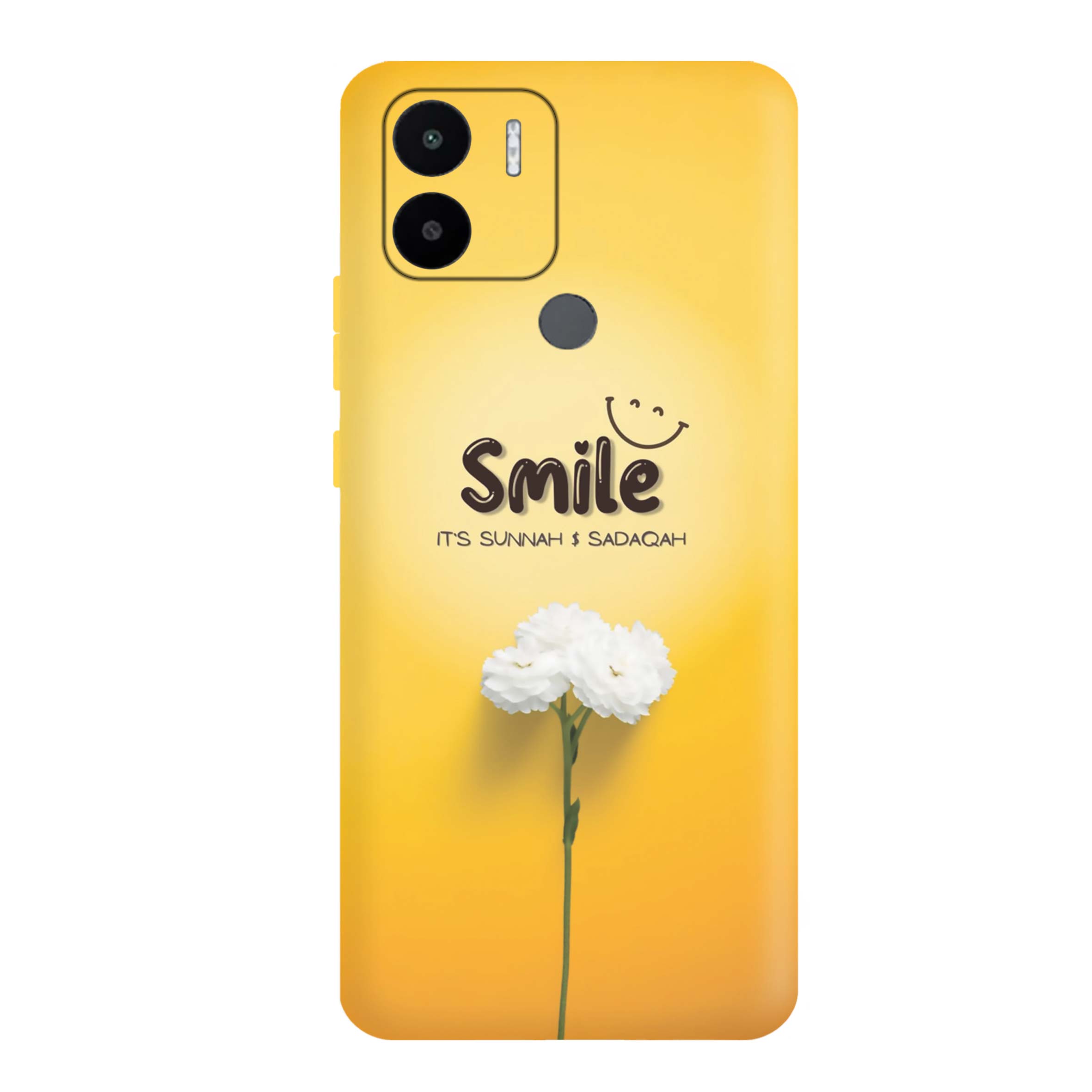 قاب گوشی شیائومی REDMI A1 PLUS طرح گل سفید