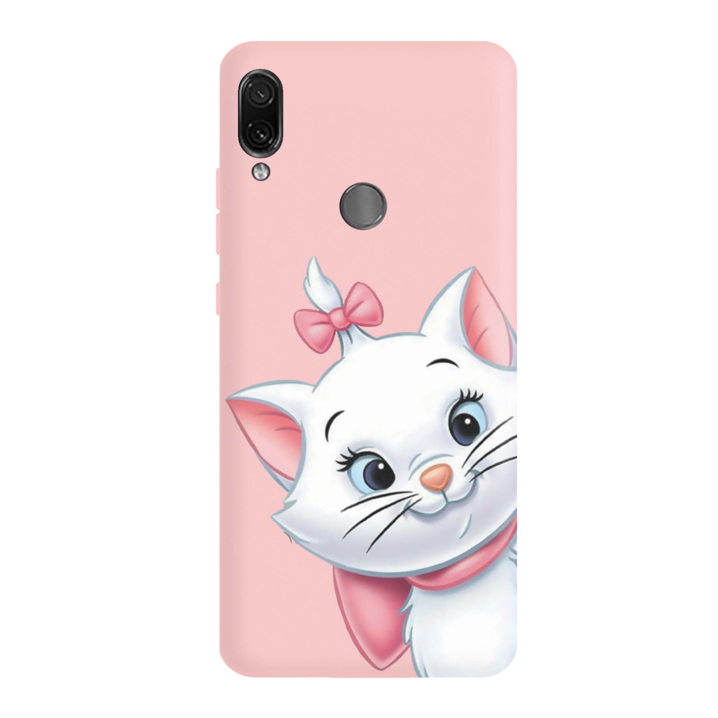 قاب گوشی شیائومی REDMI NOTE 7 طرح گربه صورتی