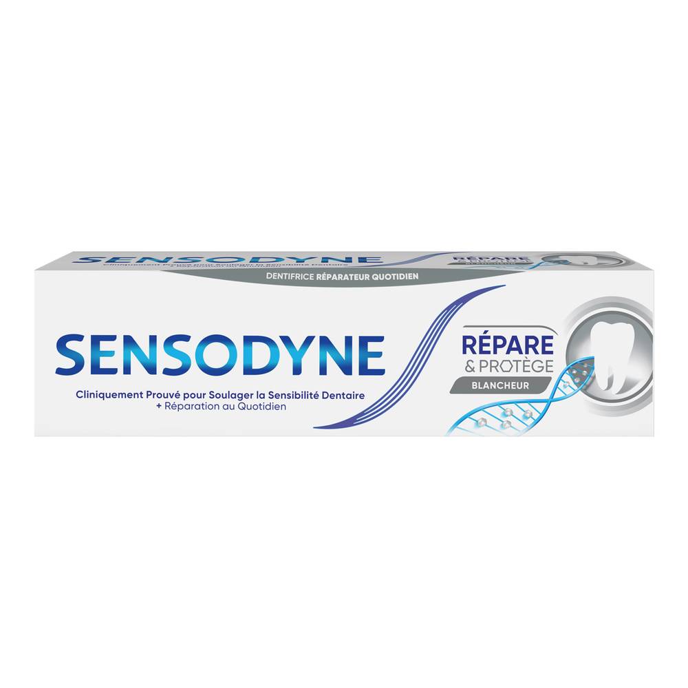 خمیر دندان ترمیم کننده و سفید کننده سنسوداین 75ml