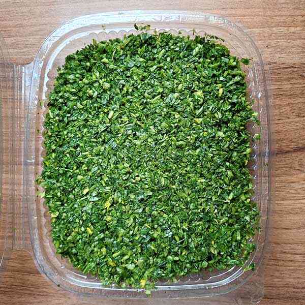 سبزی کوفته خرد شده 500 گرم
