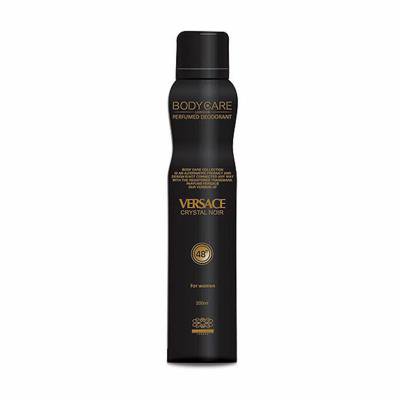 اسپری بدن بادی کر زنانه ورساچه کریستال نویر Versace Crystal Noir حجم 200 میل