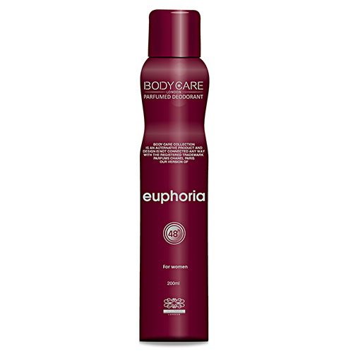 اسپری بدن بادی کر زنانه رایحه ایفوریا  Body Care Euphoria Women حجم 200 میل