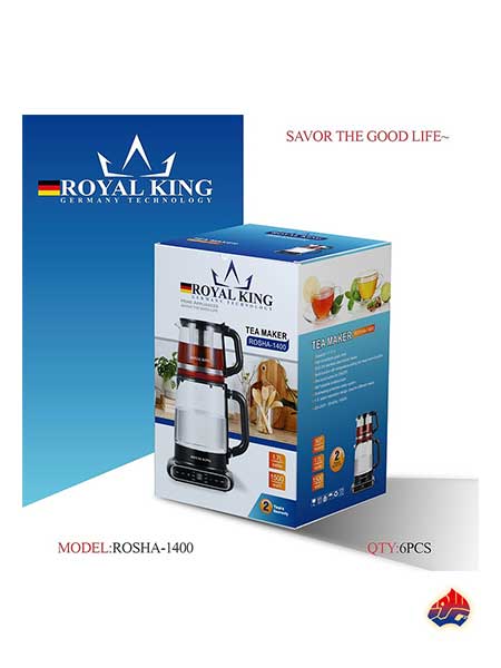 چای ساز روهمی رویال کینگ مدل ROSHA-1400