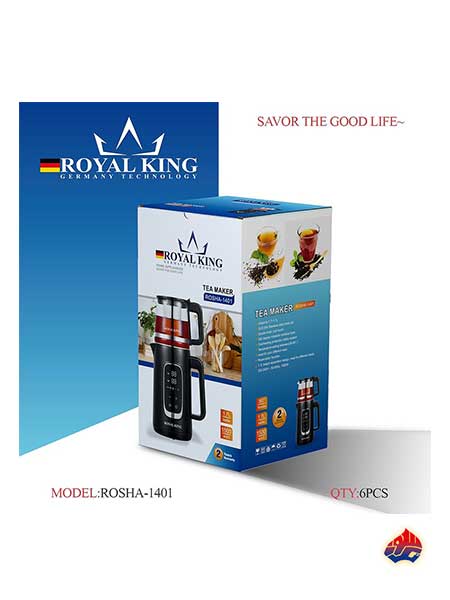 چای ساز روهمی رویال کینگ مدل ROSHA-1401
