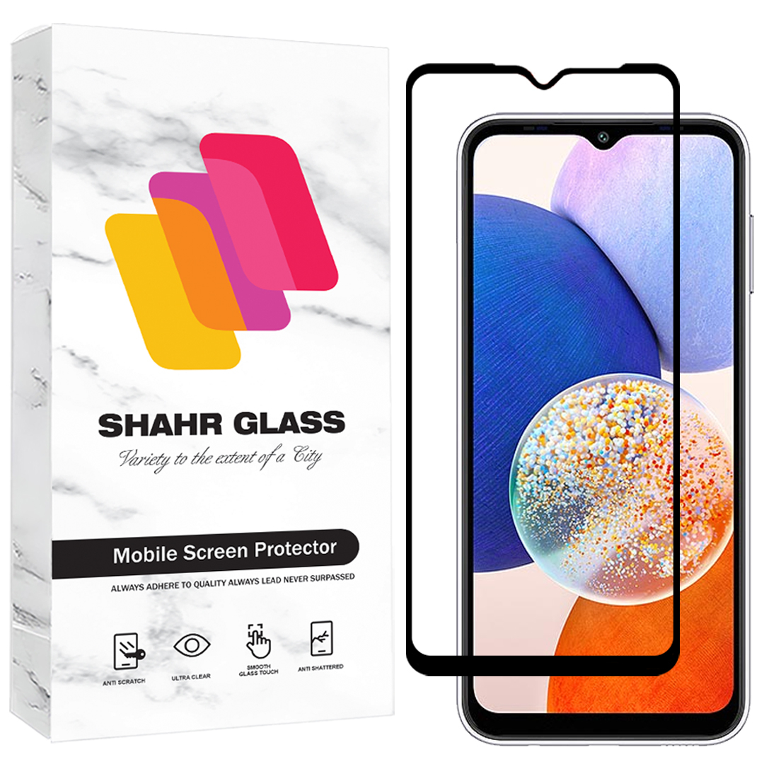 محافظ صفحه نمایش شهر گلس مدل فول Full مناسب برای گوشی موبایل سامسونگ Galaxy A22 5G / A14 4G / A14 5G / دوجی S100 4G