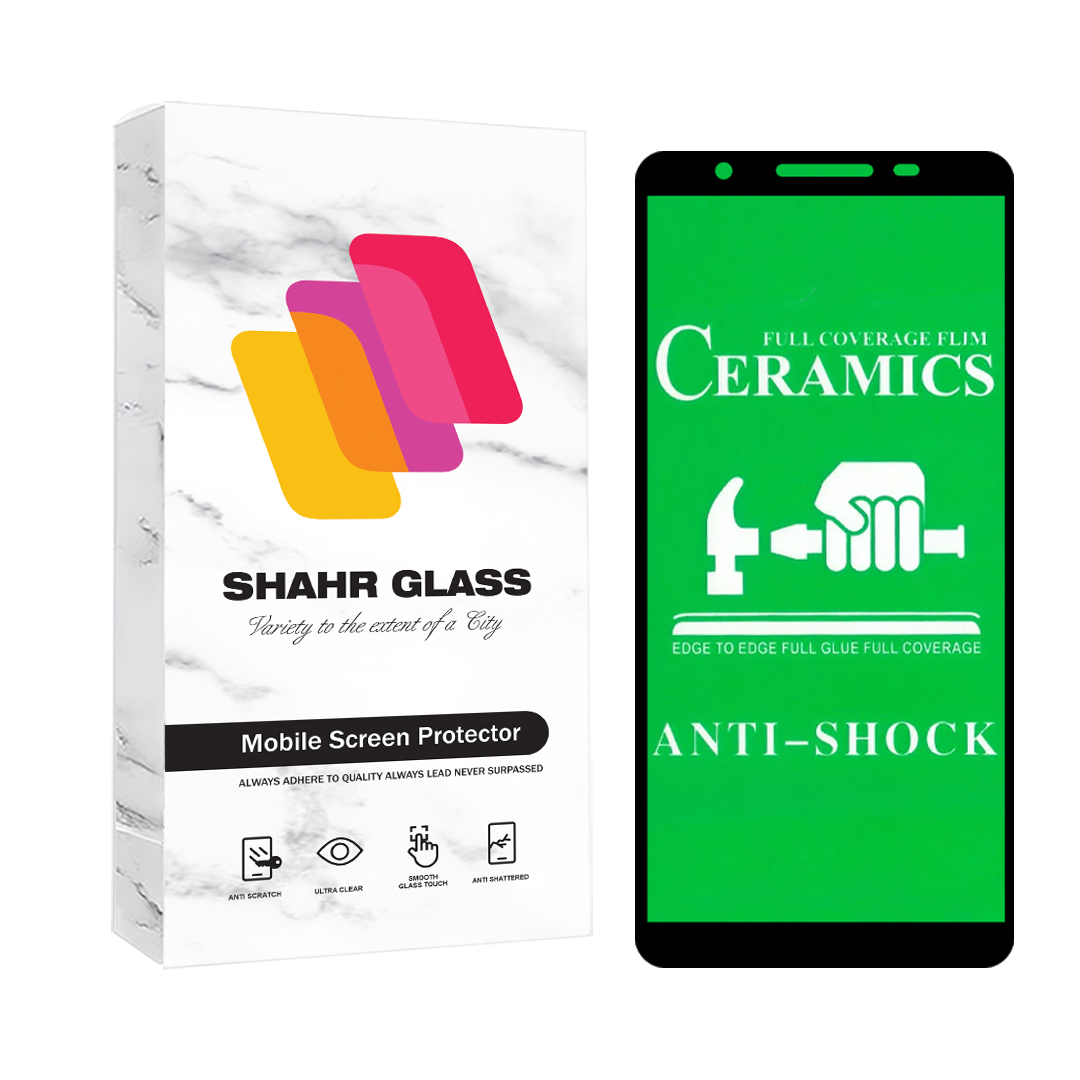 محافظ صفحه نمایش شهر گلس مدل سرامیک شفاف Ceramic Clear مناسب برای گوشی موبایل سامسونگ Galaxy A01 core / M01 Core