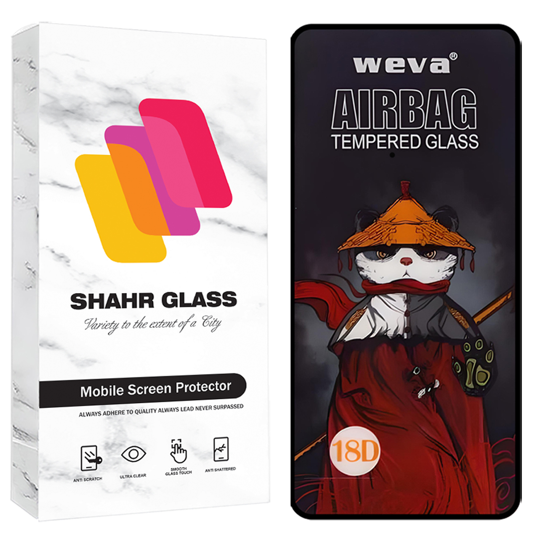 محافظ صفحه نمایش شهر گلس مدل ایربگ پاندا Airbag Panda مناسب برای گوشی موبایل شیائومی Redmi Note 12 Pro 4G / Note 12 Pro