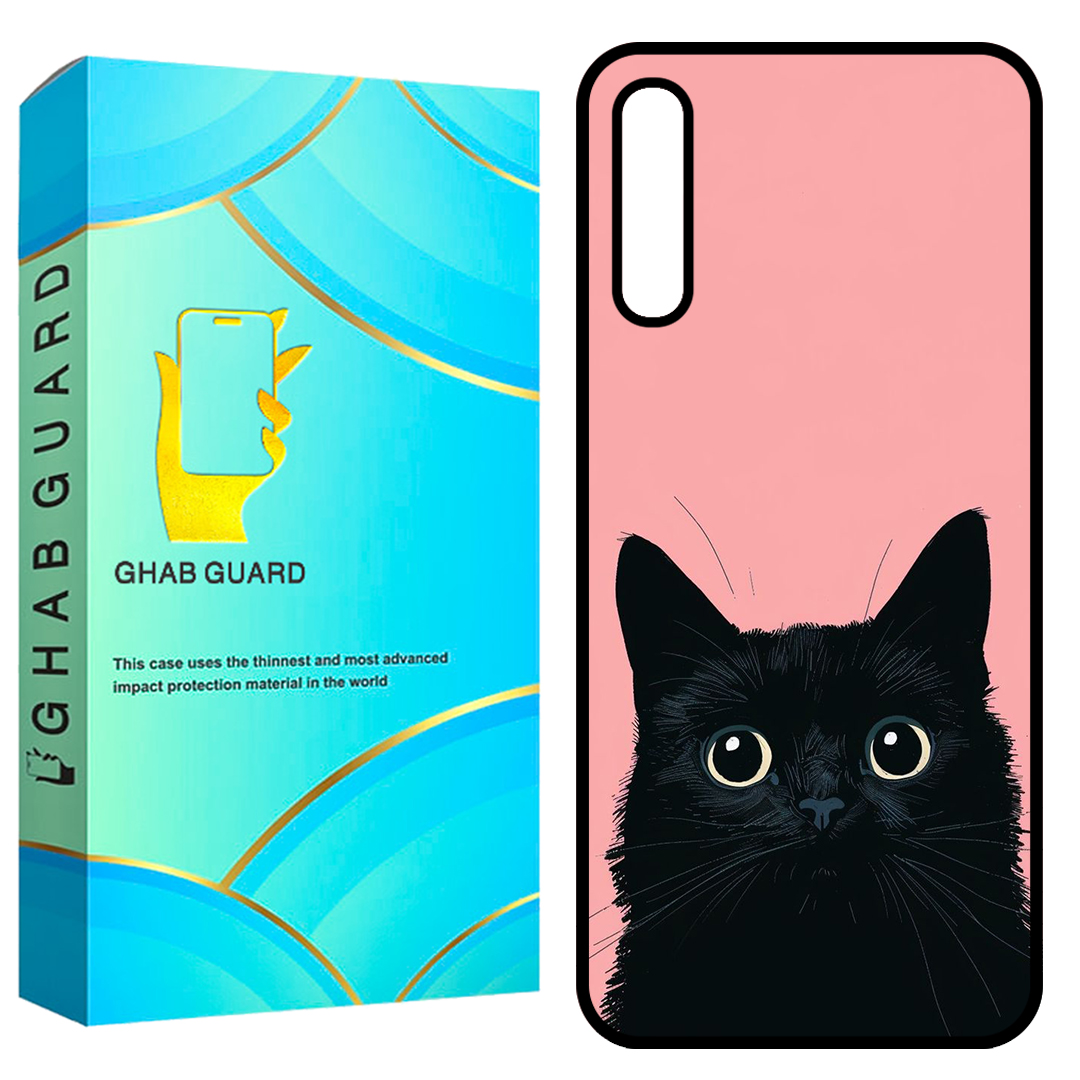 کاور قاب گارد طرح گربه Cat مناسب برای گوشی موبایل سامسونگ Galaxy A50 / A50s / A30s