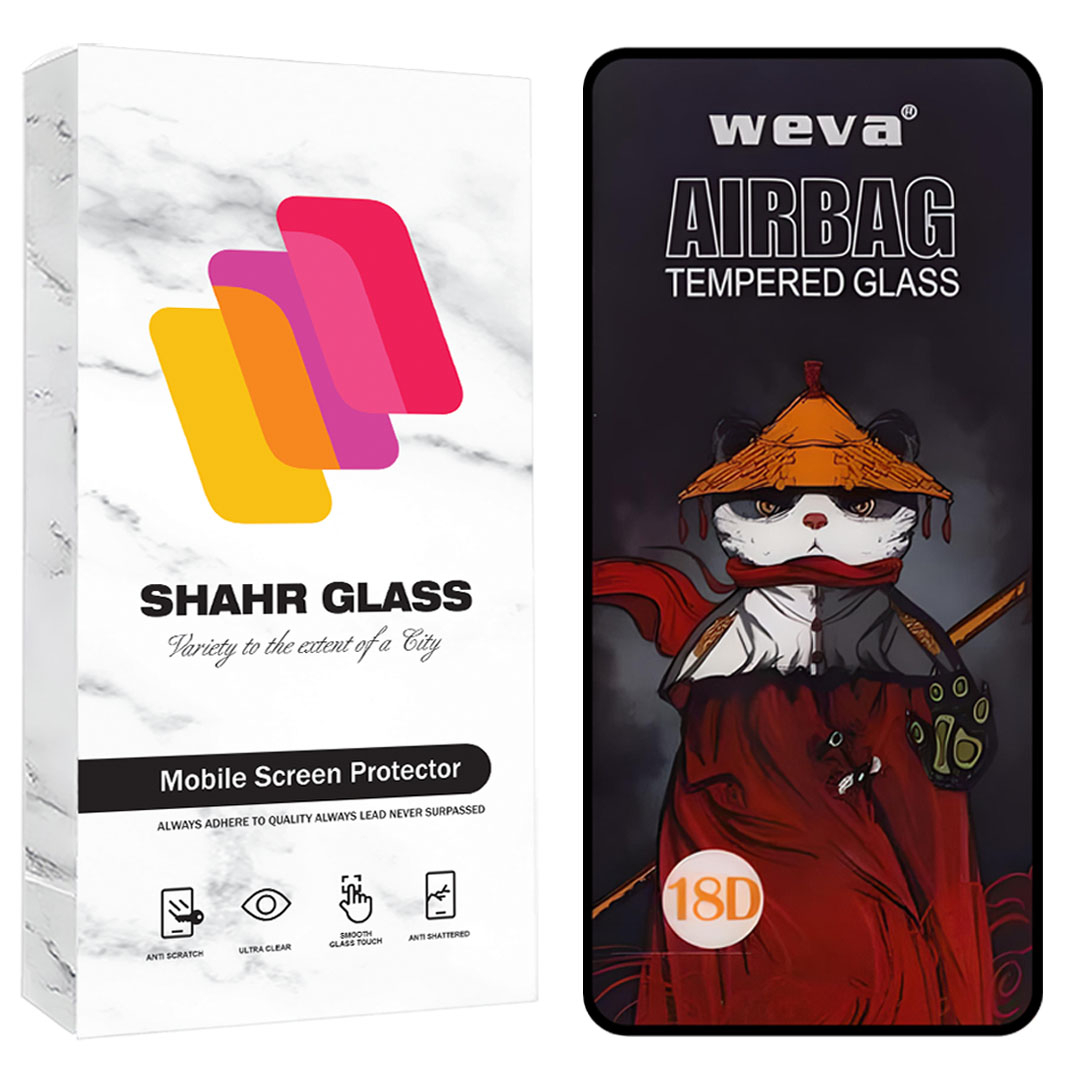 محافظ صفحه نمایش شهر گلس مدل ایربگ پاندا Airbag Panda مناسب برای گوشی موبایل بلک ویو BlackView Shark 9