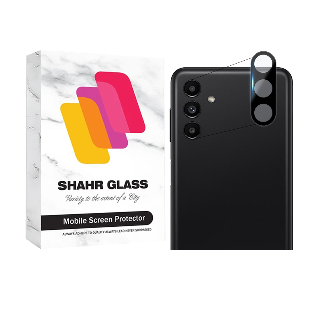 محافظ لنز دوربین شهر گلس مدل فول Lens Full مناسب برای گوشی موبایل سامسونگ Galaxy A13 5G