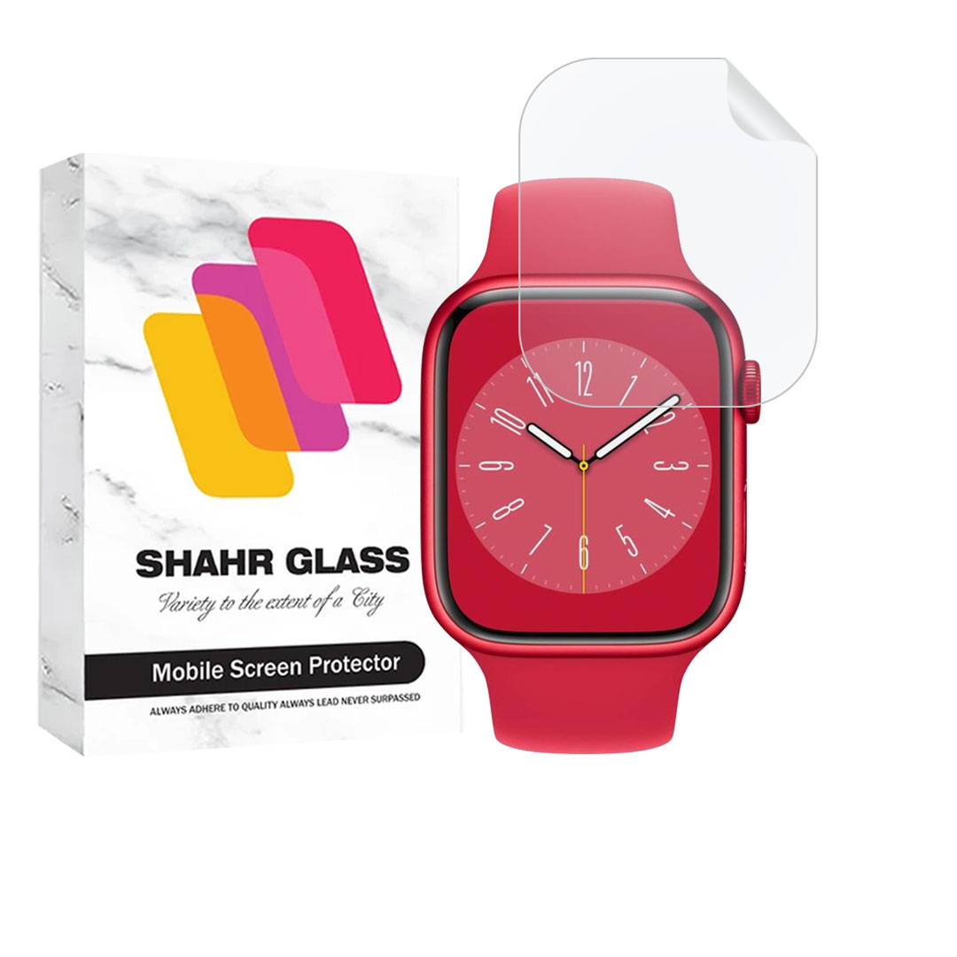 محافظ صفحه نمایش شهر گلس مدل نانو Nano Watch مناسب برای اپل واچ  series 7 / 8 / 9  45 mm