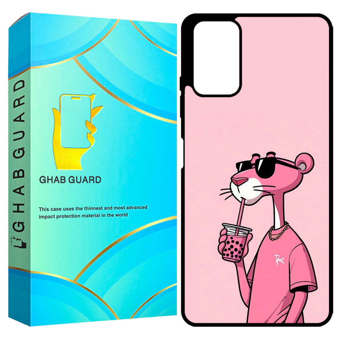 کاور قاب گارد طرح پلنگ صورتی Pink Panter مناسب برای گوشی موبایل شیائومی Redmi Note 10 4G / Note 10s / Poco M5s