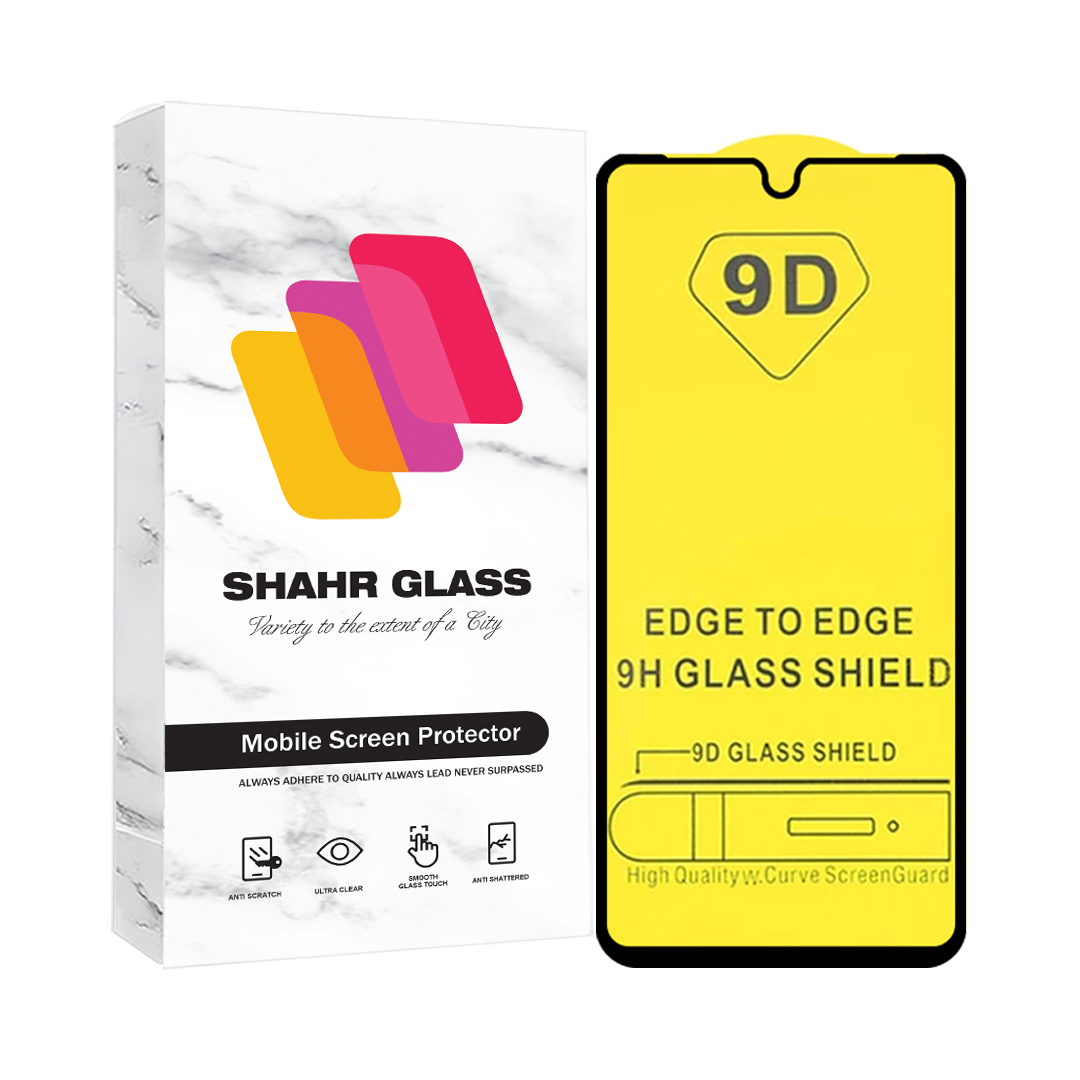 محافظ صفحه نمایش شهر گلس مدل فول Full مناسب برای گوشی موبایل هوآوی Y6 2019 / Y6 Pro 2019 / Y6s