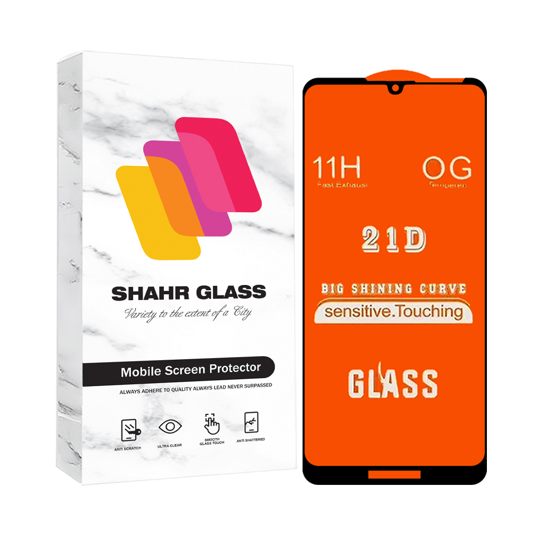 محافظ صفحه نمایش شهر گلس مدل فول Full مناسب برای گوشی موبایل هوآوی Y7 Prime 2019 / Y7 Pro 2019 / Y7 2019