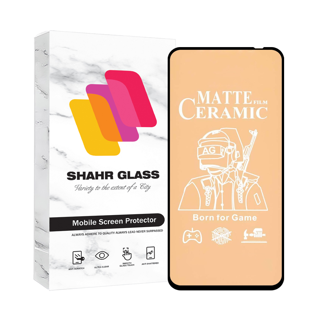 محافظ صفحه نمایش شهر گلس مدل سرامیک مات Ceramic Matte مناسب برای گوشی موبایل هوآوی Y9a