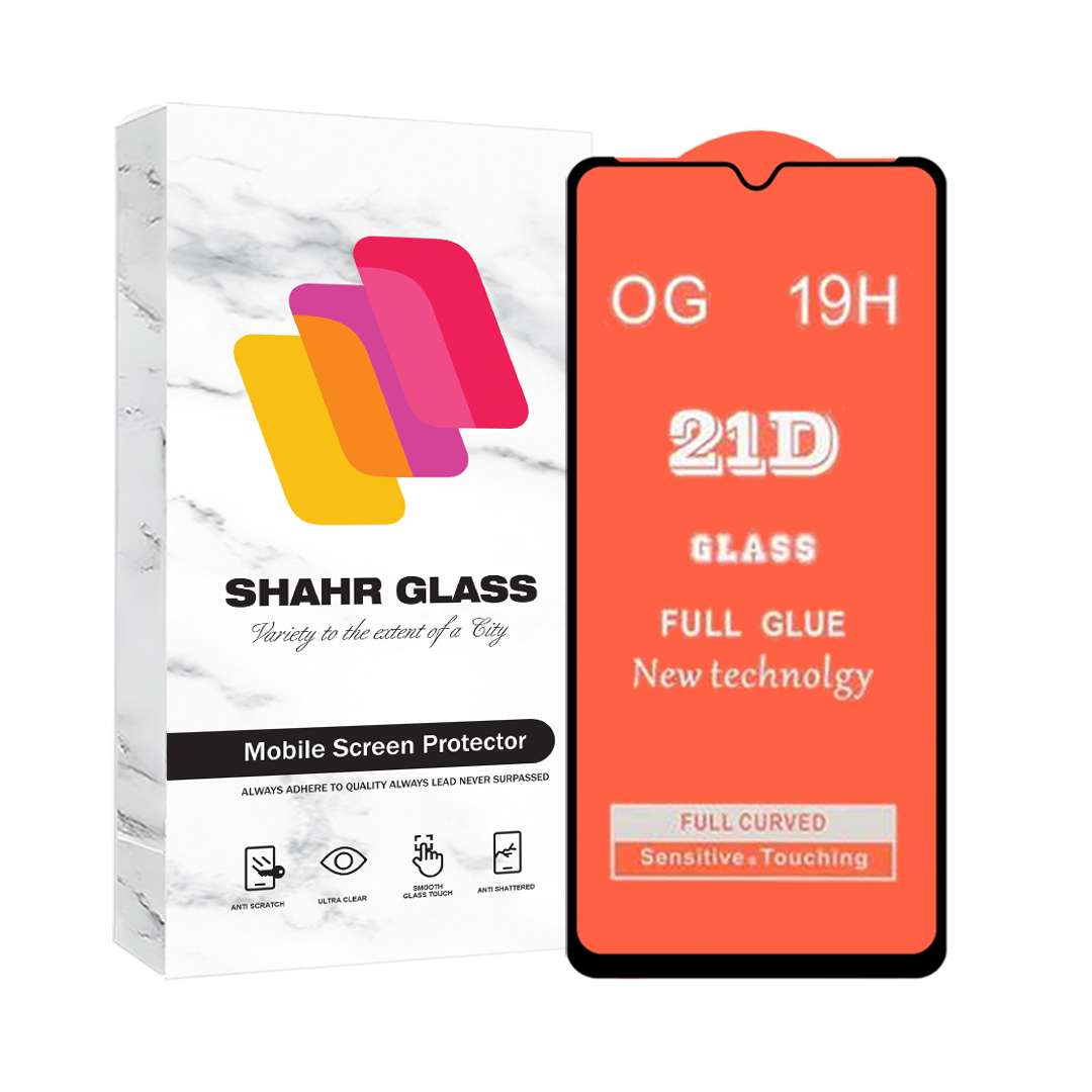 محافظ صفحه نمایش شهر گلس مدل فول Full مناسب برای گوشی موبایل اوپو A16k/A38/ شیائومی Redmi A1/ A1 Plus/A2/A2 Plus/ آنر X5