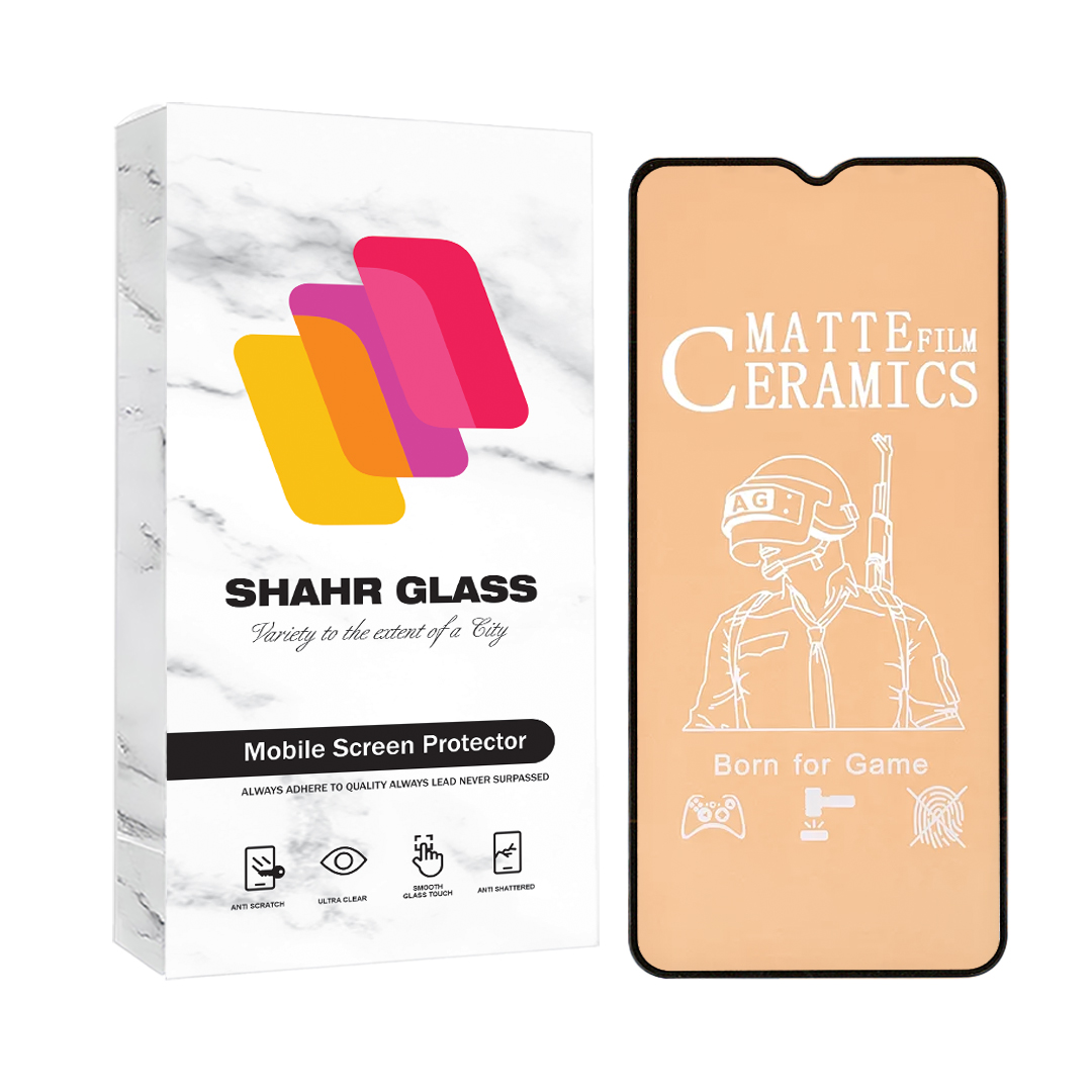 محافظ صفحه نمایش شهر گلس مدل سرامیک مات Ceramic Matte مناسب برای گوشی موبایل سامسونگ Galaxy A32 5G / M32 5G / F12 / F13