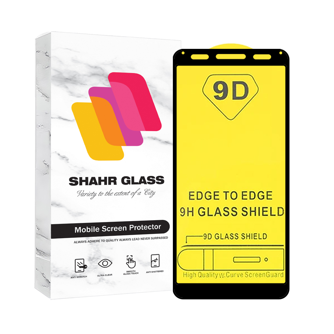 محافظ صفحه نمایش شهر گلس مدل فول Full مناسب برای گوشی موبایل شیائومی Redmi 7A / Redmi 6A / Redmi 6