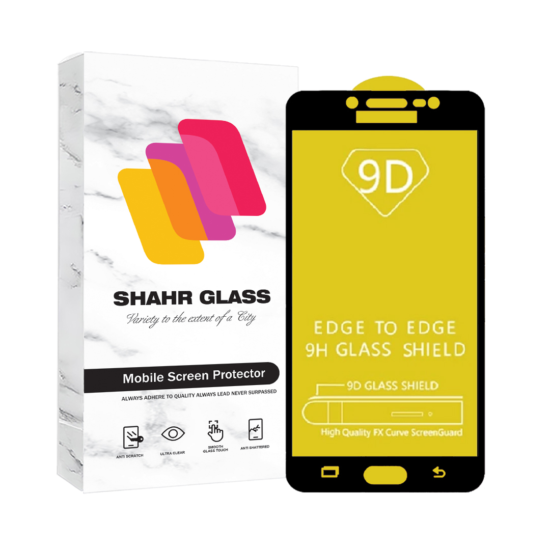 محافظ صفحه نمایش شهر گلس مدل فول Full مناسب برای گوشی موبایل سامسونگ Galaxy J5 Prime / Galaxy G570 / Galaxy On5 2016