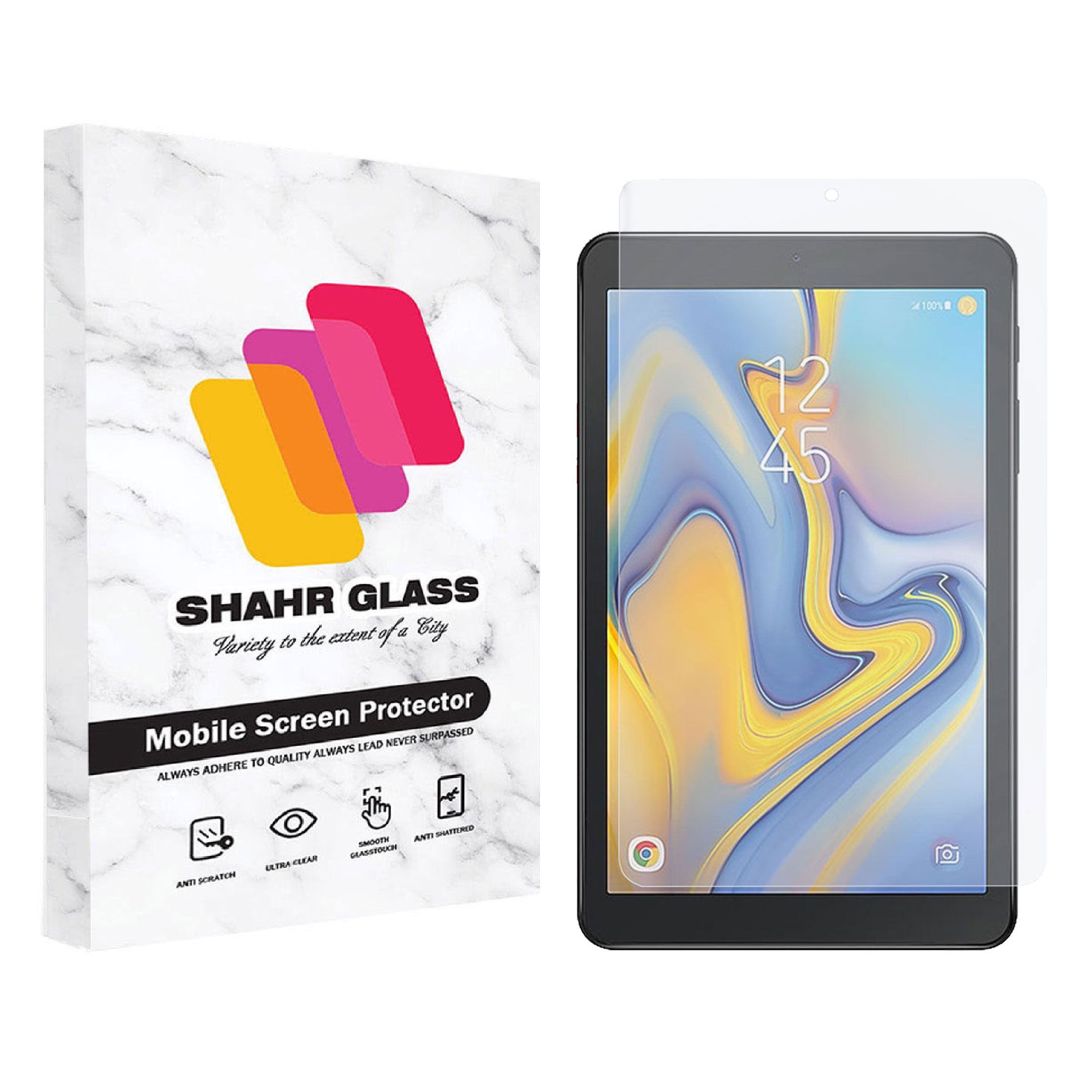 محافظ صفحه نمایش شهر گلس مدل ساده Simple Tablet مناسب برای تبلت سامسونگ Galaxy Tab A 8.0 2018 / T387