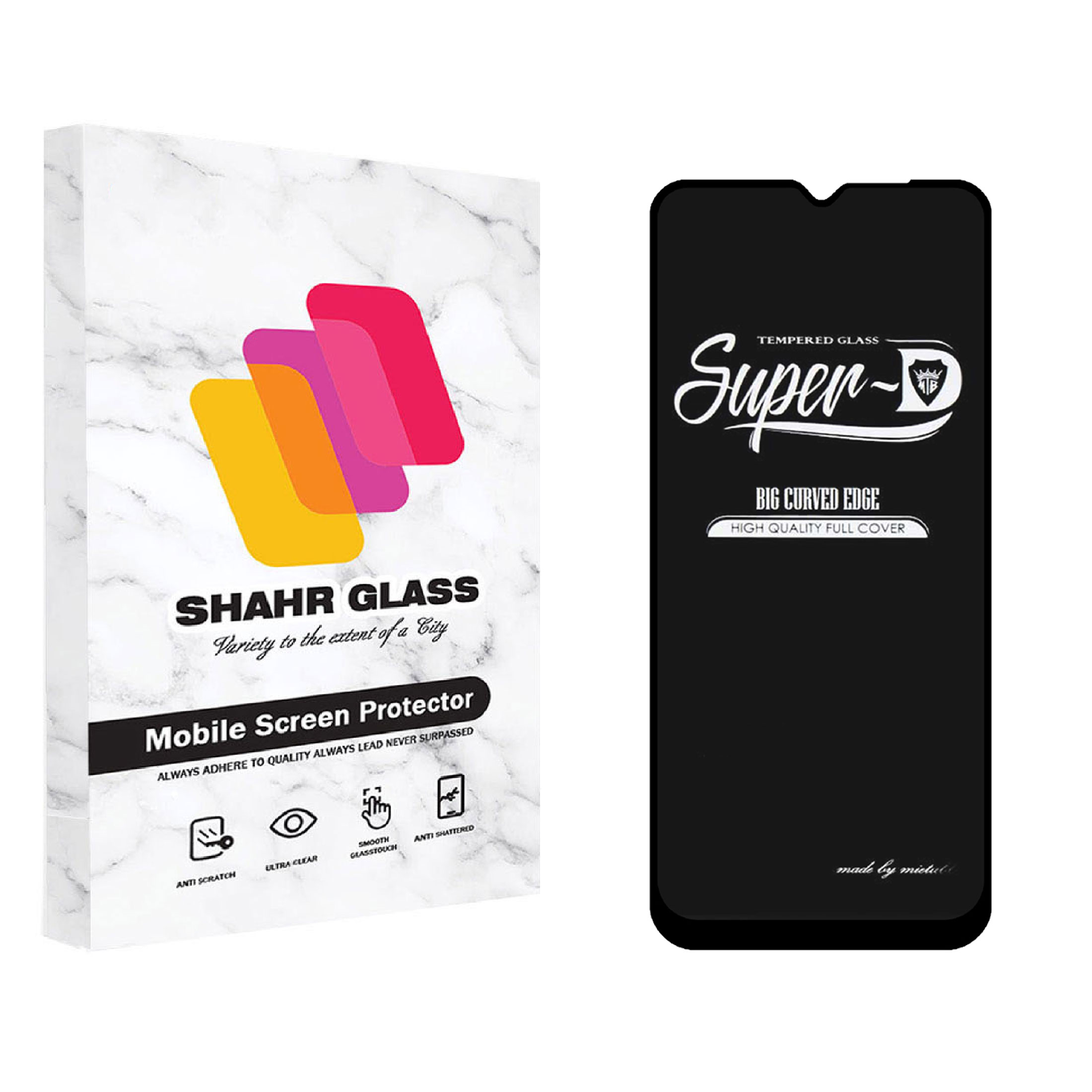 محافظ صفحه نمایش شهر گلس مدل سوپردی SUPERD مناسب برای گوشی موبایل شیائومی Redmi 9