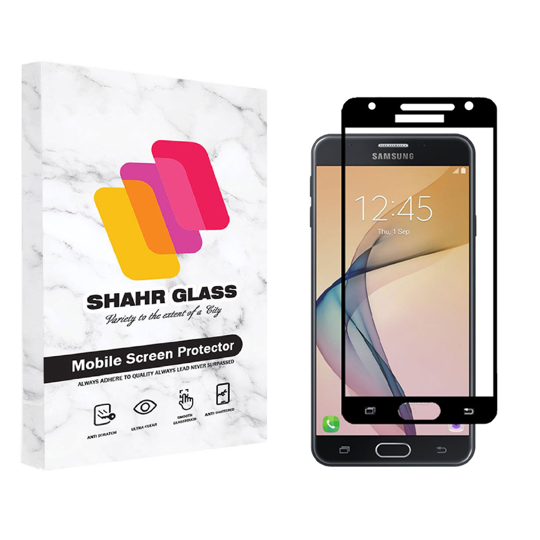 محافظ صفحه نمایش شهر گلس مدل سرامیکی شفاف Ceramic Clear مناسب برای گوشی موبایل سامسونگ Galaxy J5 Prime / On5 2016