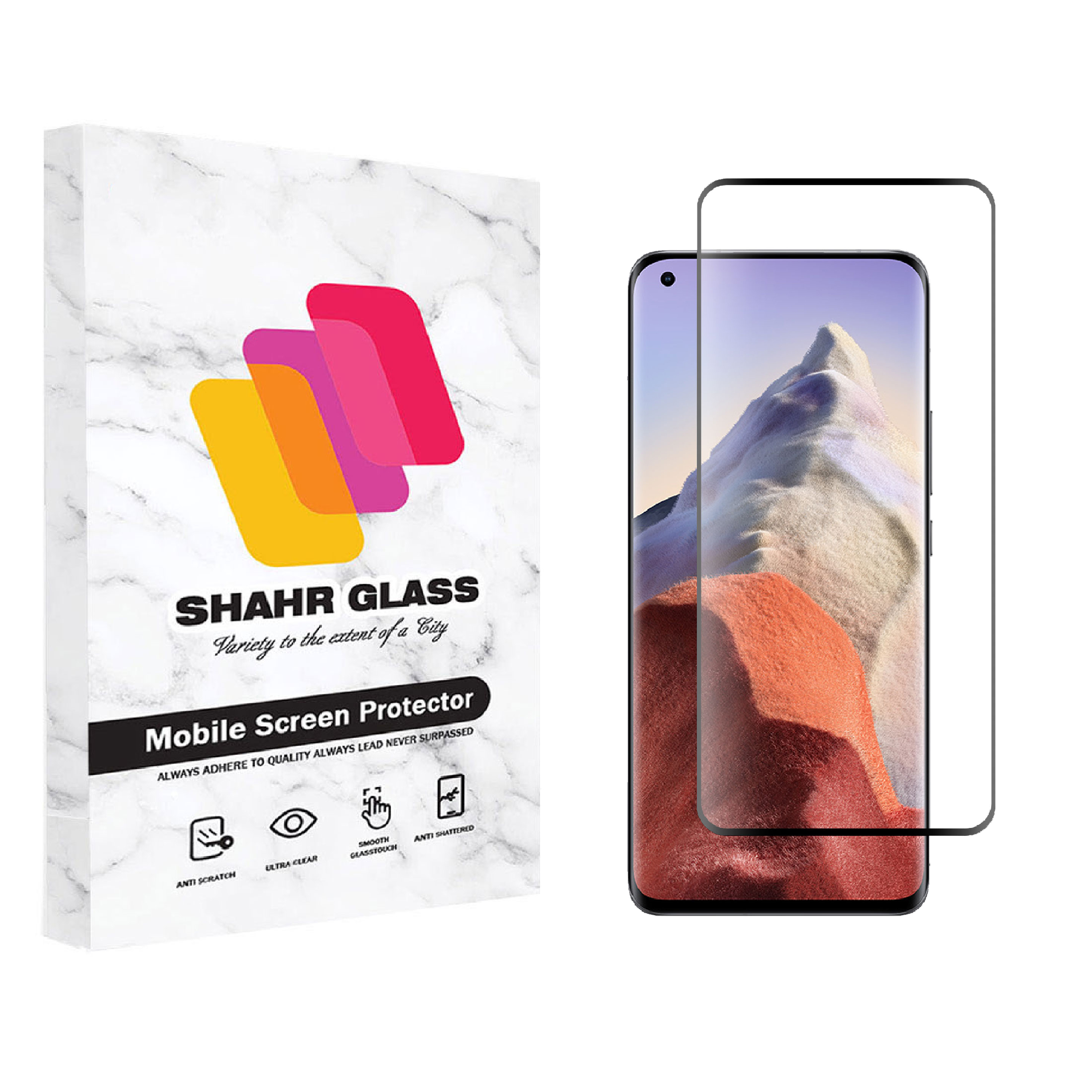 محافظ صفحه نمایش شهر گلس مدل فول اج Full Edge مناسب برای گوشی موبایل شیائومی Mi 11