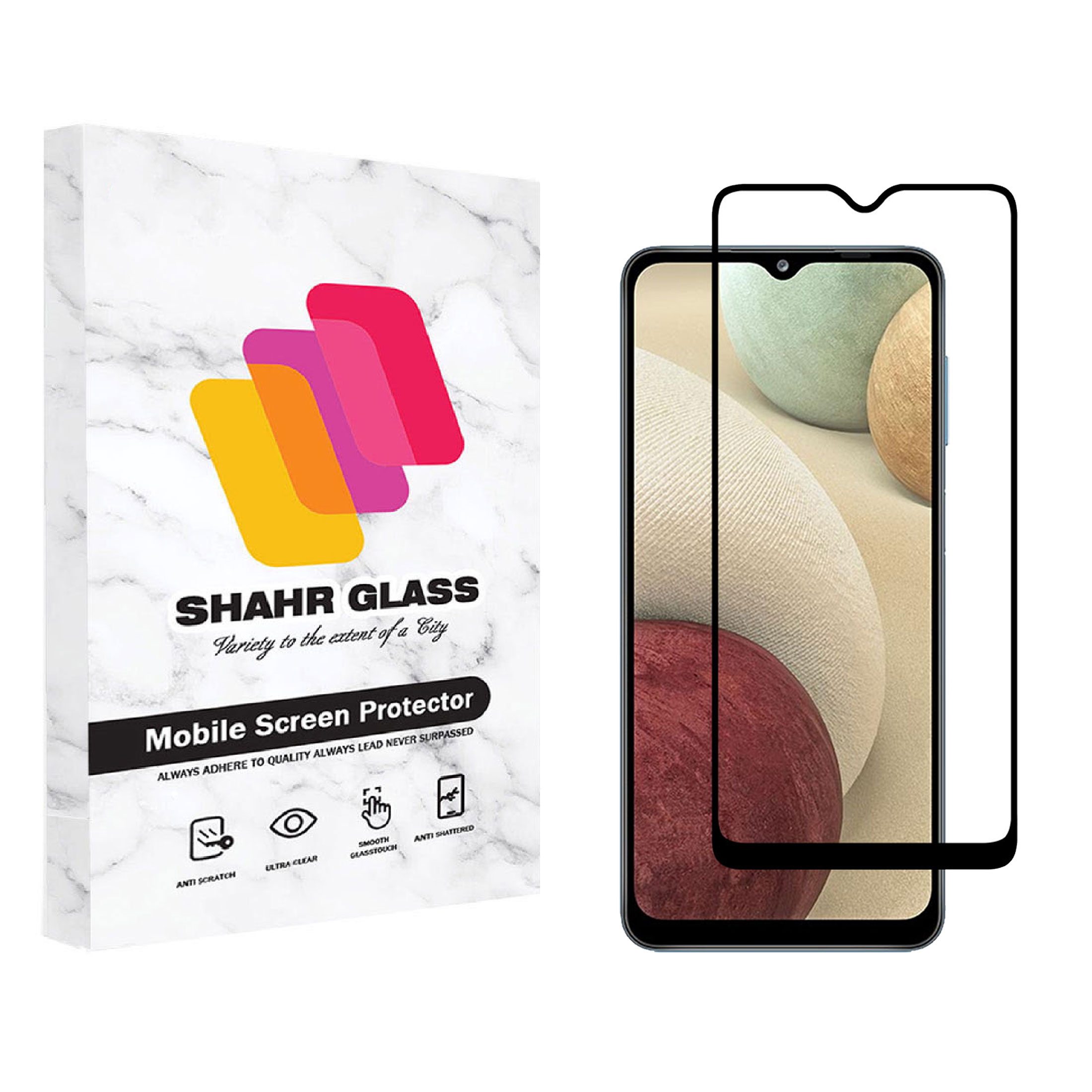 محافظ صفحه نمایش شهر گلس مدل سرامیکی شفاف Ceramic Clear مناسب برای گوشی موبایل سامسونگ Galaxy A02