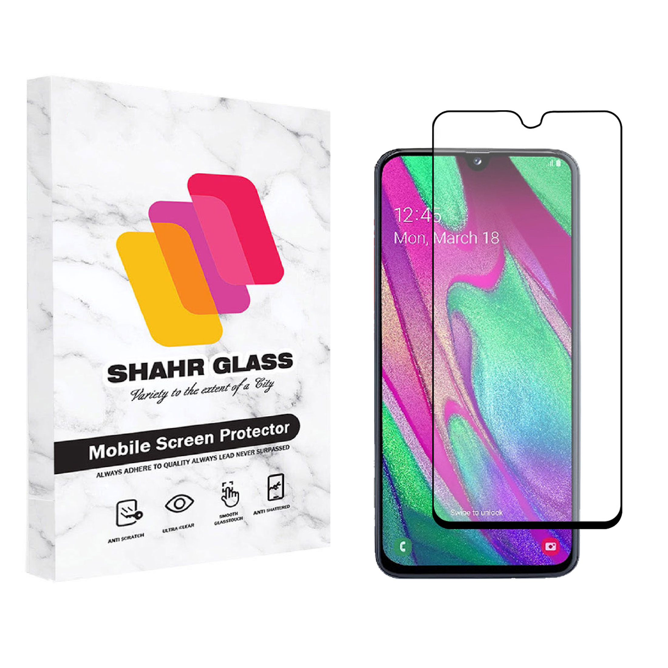 محافظ صفحه نمایش شهر گلس مدل سرامیکی مات  Ceramic Matte مناسب برای گوشی موبایل سامسونگ Galaxy A40