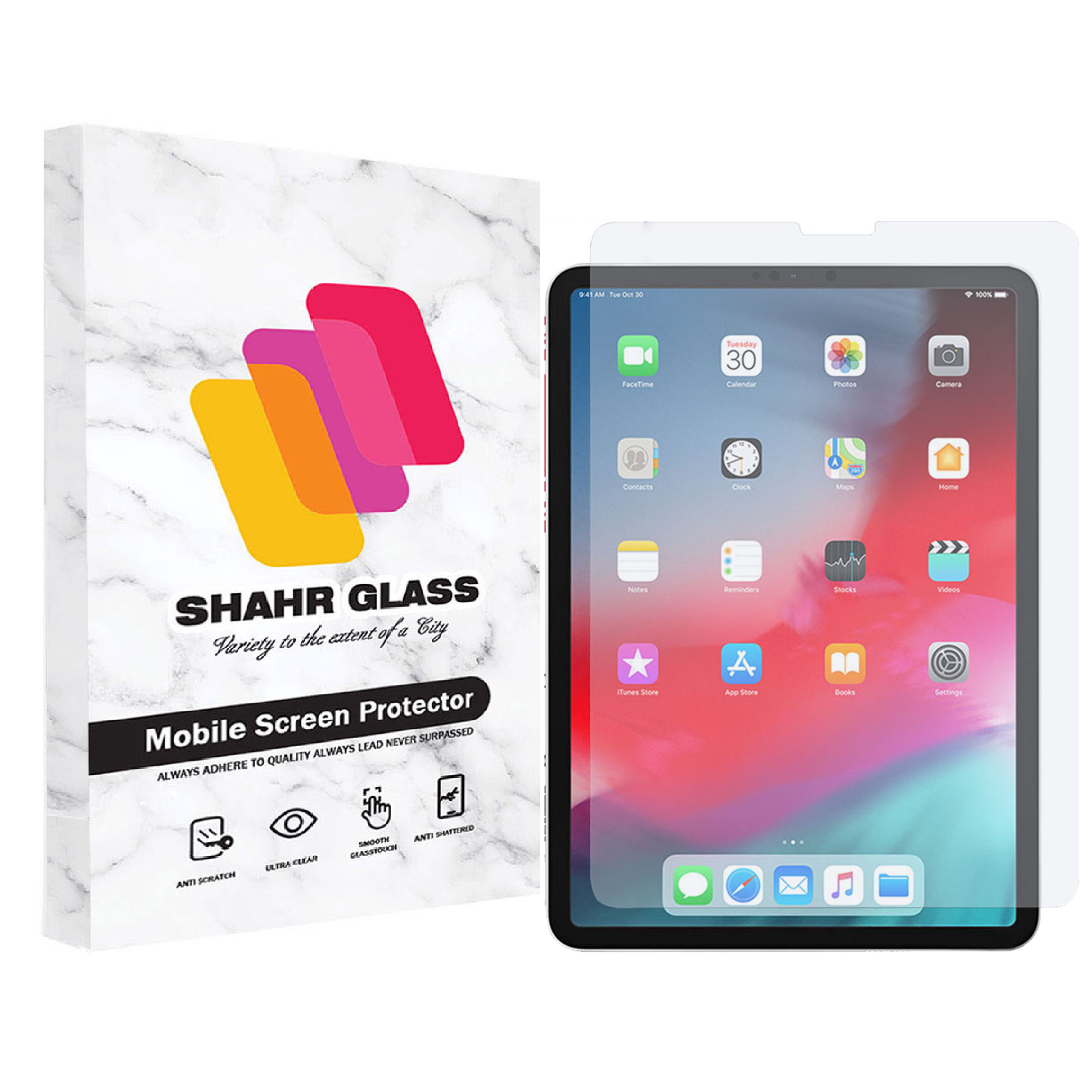 محافظ صفحه نمایش شهر گلس مدل ساده Simple Tablet مناسب برای تبلت اپل iPad Pro 11 2018