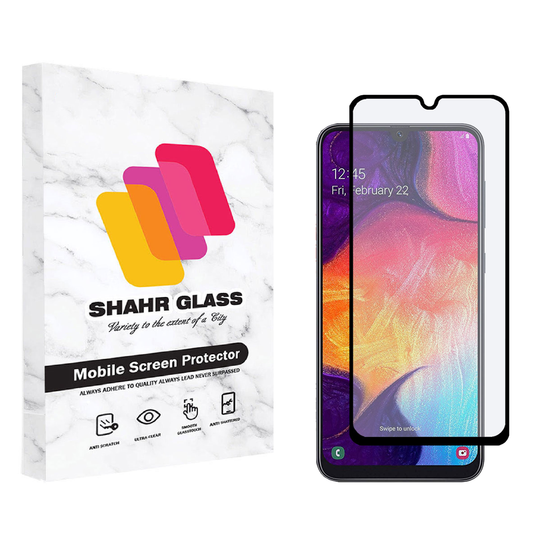 محافظ صفحه نمایش شهر گلس مدل سرامیکی مات Ceramic Matte مناسب برای گوشی موبایل سامسونگ Galaxy A50