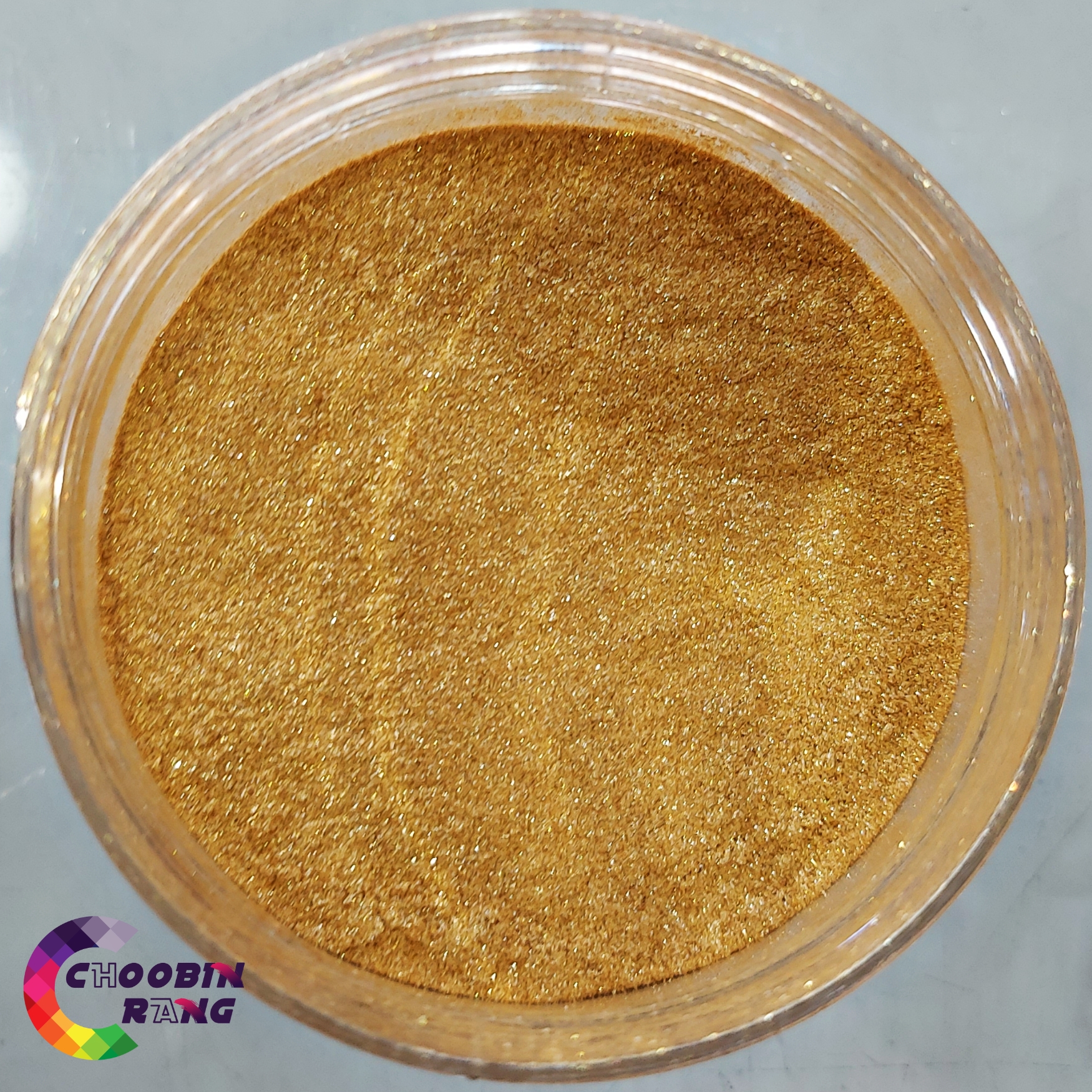 پودر طلایی روشن شاین درشت 100 گرم