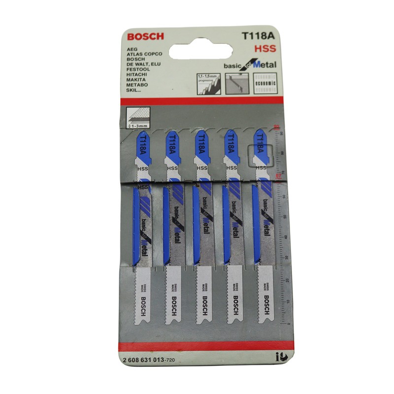 تیغه اره عمودبر بوش مدل YP-METAL-T118A مجموعه 5 عددی