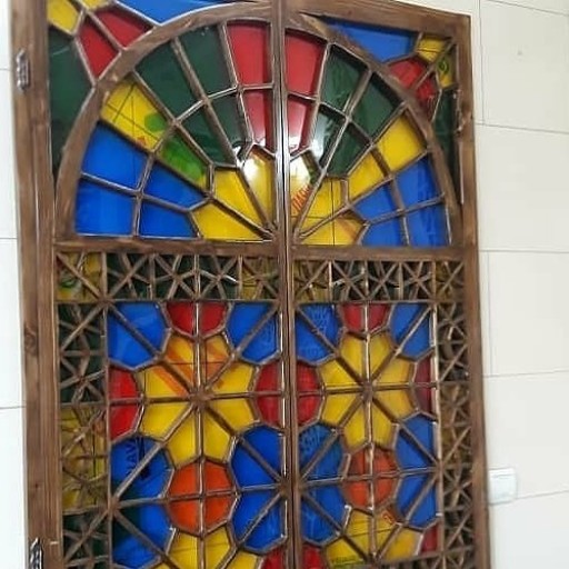 پنجره سنتی و دکوری ابعاد 60×90
