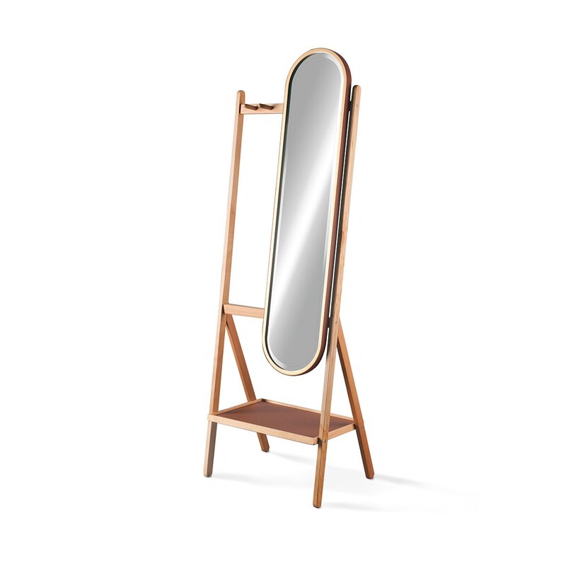 آینه ایستاده چوبی سان هوم مدل W7800