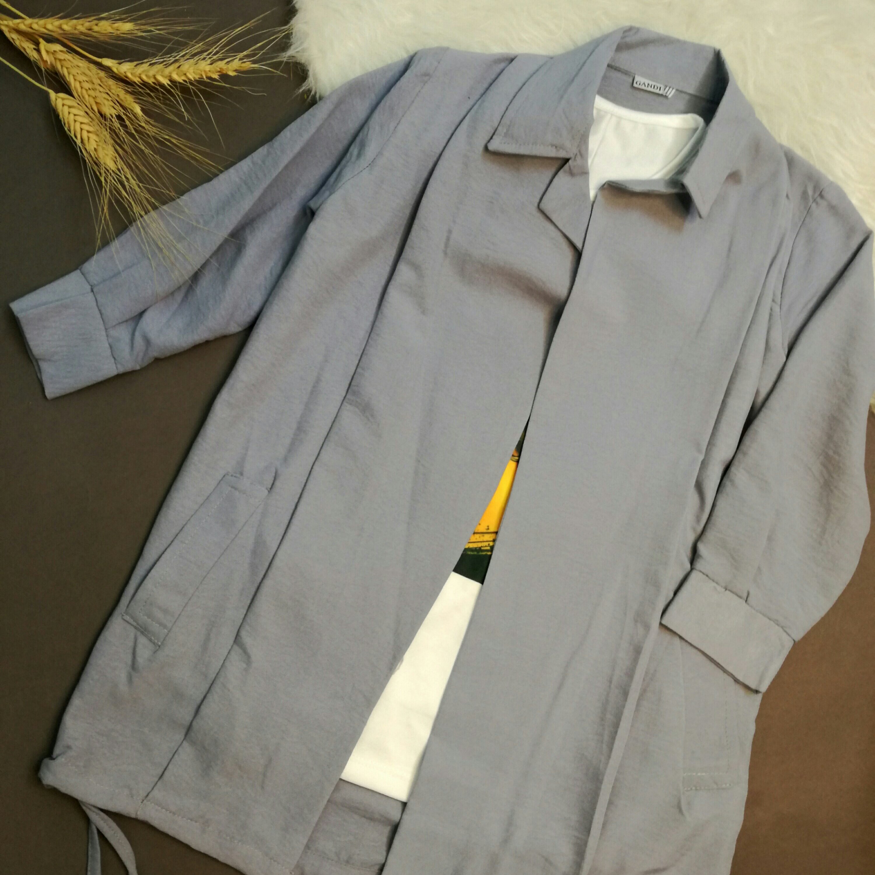 مانتو رویی پشت گلدوزی شده + سارافن در 4 رنگ مناسب 8 تا 13 سال