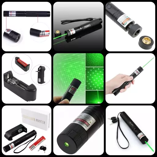 لیزر پوینتر شارژی سبز Green Laser 303 لیزر برد بالای گرین