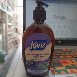 کرم مرطوب کننده و آبرسان کنز با رایحه بلوبری (پیشنهاد میشه)