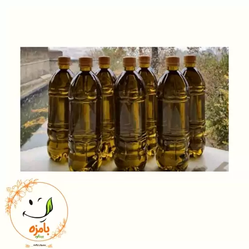 روغن زیتون بکر با بو خالص و بدون افزودنی (1 لیتری) بامزه بینالود 