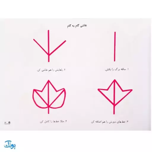 آموزش نقاشی و رنگ آمیزی 3 (روییدنی ها)