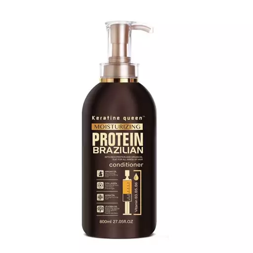 شامپو  پروتئین برزیلی کراتین کویین  800 میل Protein Shampoo