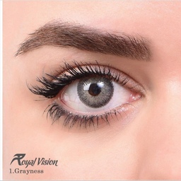 لنز چشم رویال ویژن شماره 1 رنگ خاکستری روشن