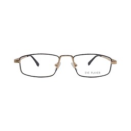فریم عینک طبی آی پلیر فلزی مدل 8727c2 طلایی مشکی زنانه و مردانه