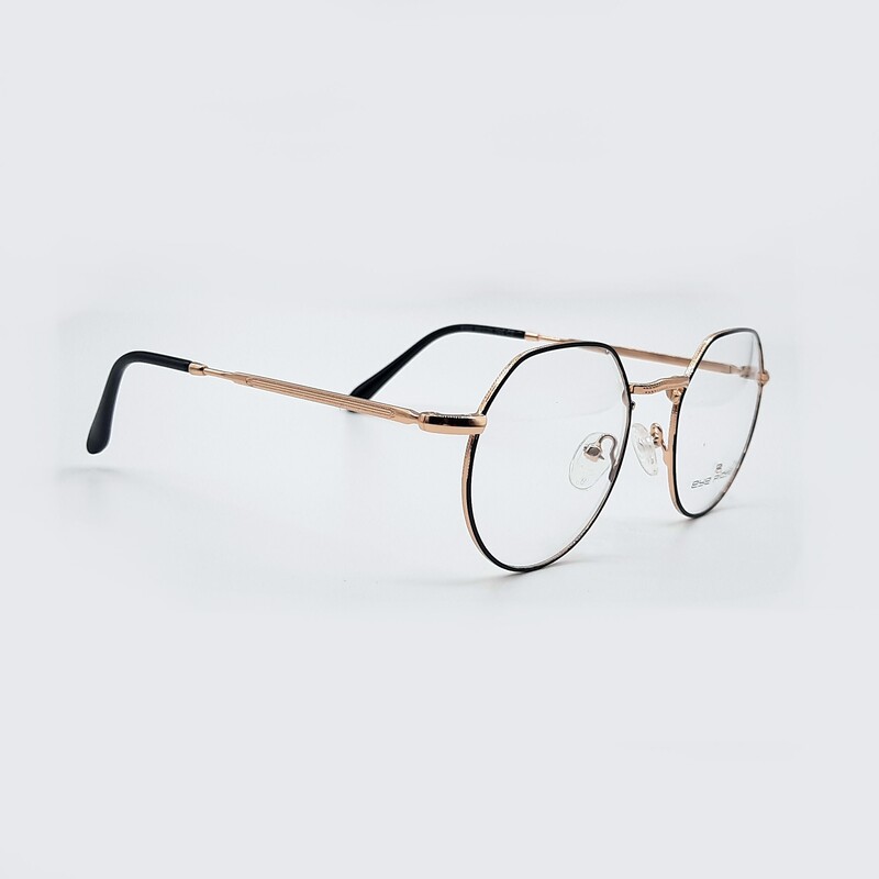فریم عینک طبی آی پلیر مدل 8102 فلزی مشکی طلایی زنانه و مردانه