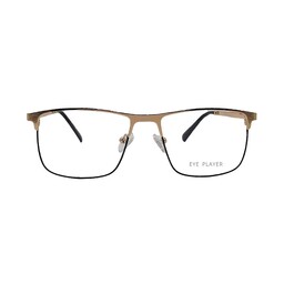 فریم عینک طبی آی پلیر مدل 8651 طلایی مشکی زنانه و مردانه