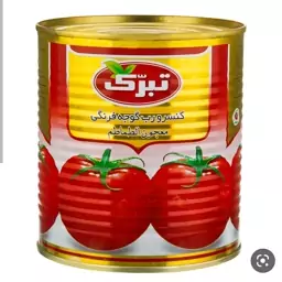 رب گوجه تبرک 800 گرمی 6 عددی از باکس 12عددی