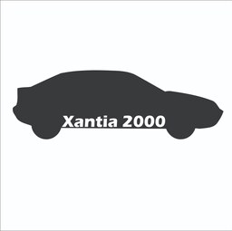 برچسب بدنه خودرو مدل زانتیا 2000