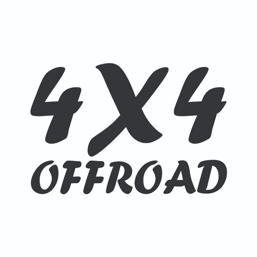 برچسب بدنه خودرو طرح 4X4OFFROAD مشکی